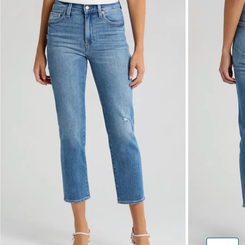 Pistola Monroe High Waisted Straight Cigarette Jeans Size 27 NWOT